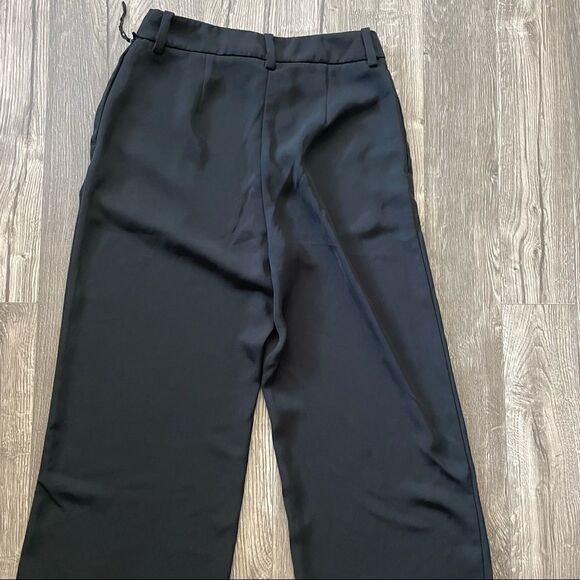 Prologue Black High Rise Wide Leg Trousers - Picture 11 of 11